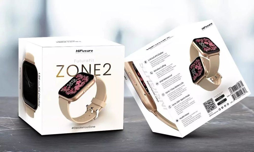 HiFuture - Zone 2 - Wireless Calling Bluetooth SmartWatch - Grey - Tech Access Unclassified