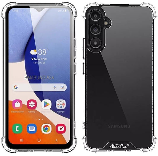 King Kong - Anti Burst for Galaxy A34 5G - Clear - Tech Access King Kong