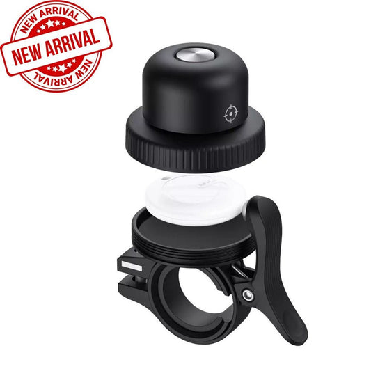 MiLi - MiBell MFI (Apple Approved) Find My Item Finder & Bicycle E - Scooter Bell - Black - Tech Access Unclassified