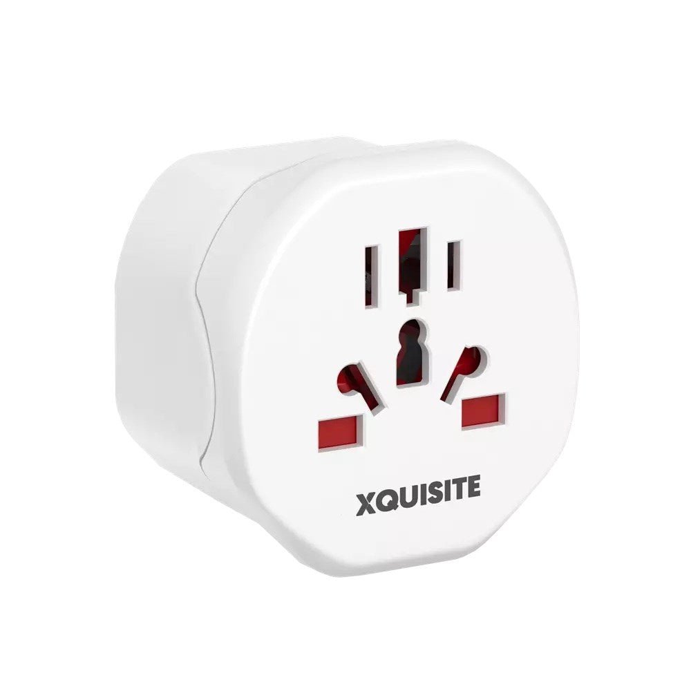Xquisite Power - World to UK Travel Adapter - White - Tech Access Unclassified