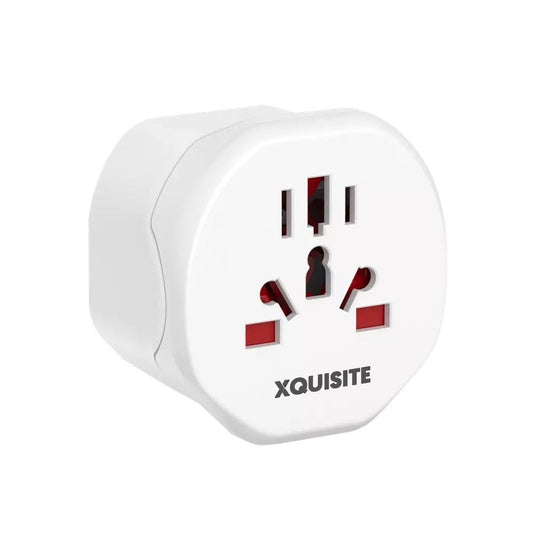 Xquisite Power - World to UK Travel Adapter - White - Tech Access Unclassified