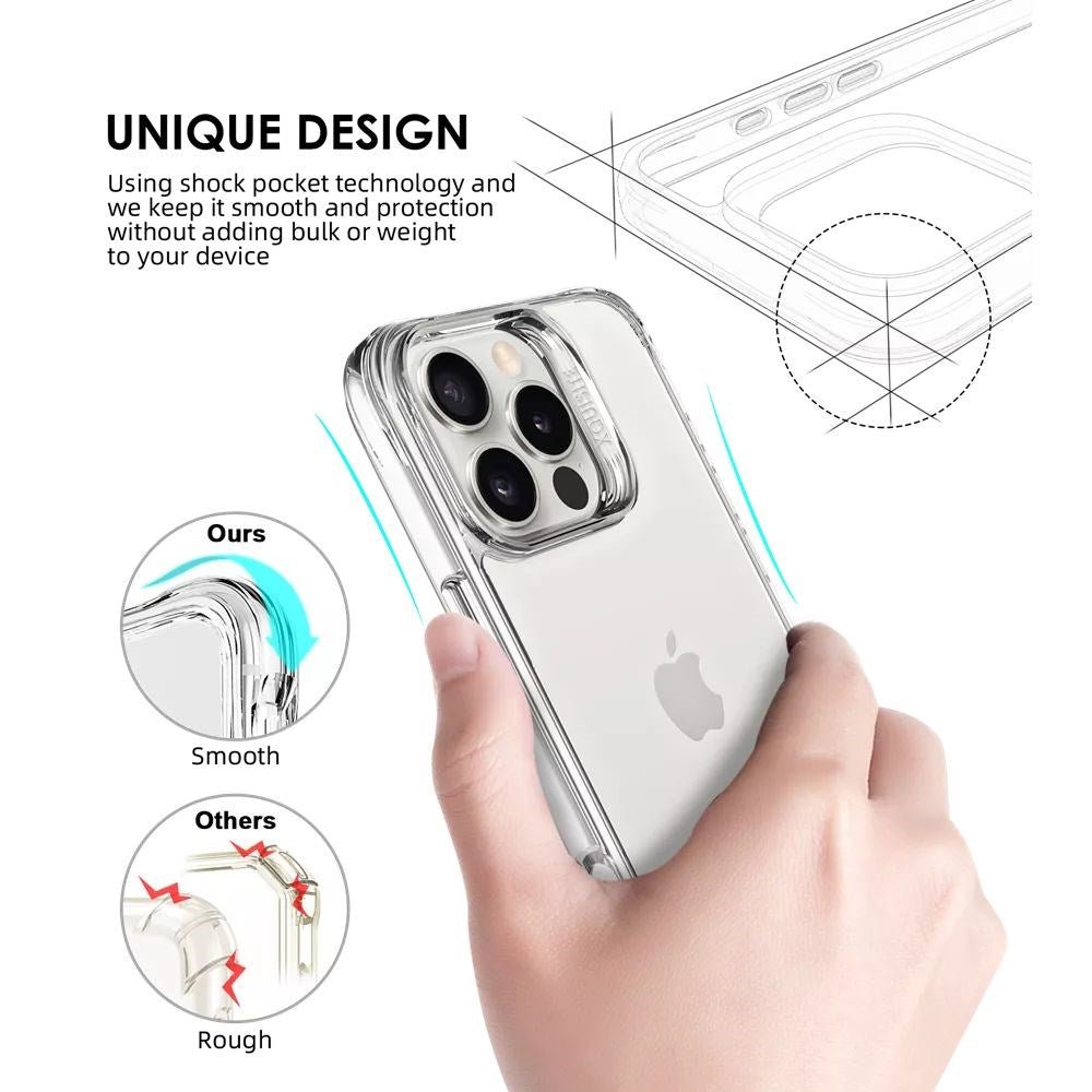 Xquisite ProAir for iPhone 16 Pro - Clear - Tech Access ProAir