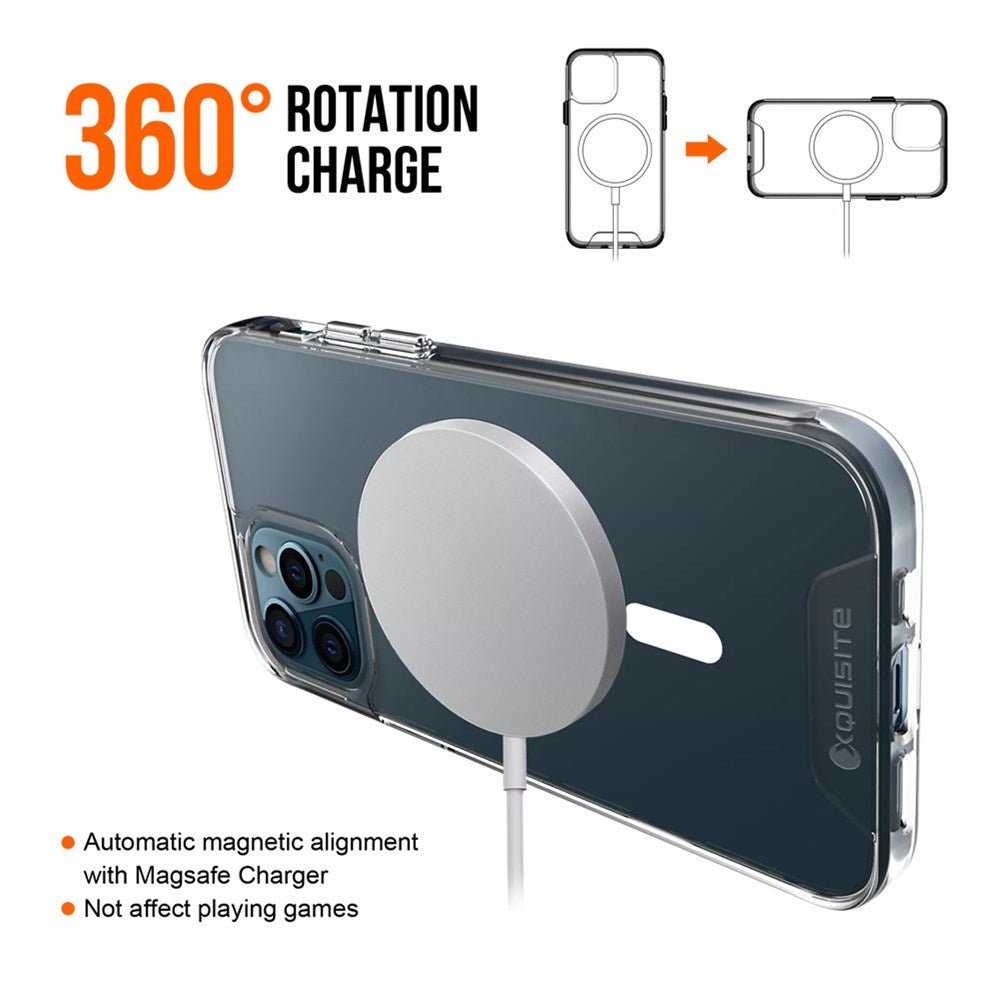 Xquisite ProMag for iPhone 12 & iPhone 12 Pro - Clear - Tech Access ProMag Cases