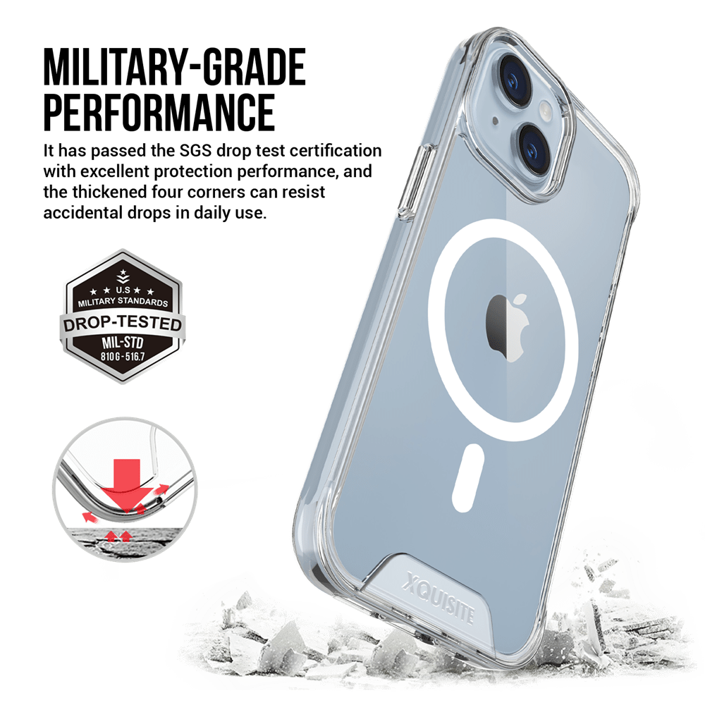 Xquisite ProMag for iPhone 15 Plus - Clear - Tech Access ProMag