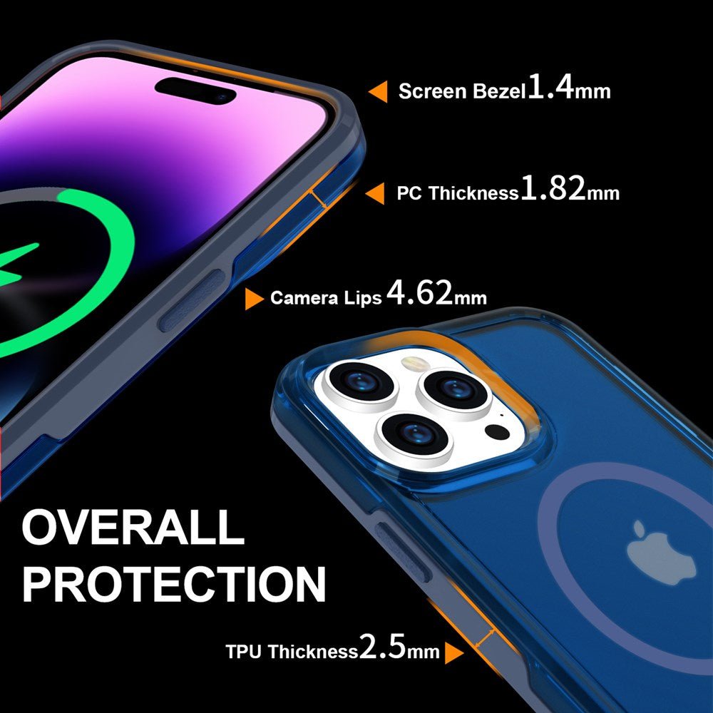 Xquisite ProMag Matte for iPhone 13 Pro Max - Navy - Tech Access ProMag Matte